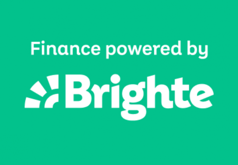 Bright logo with extra width