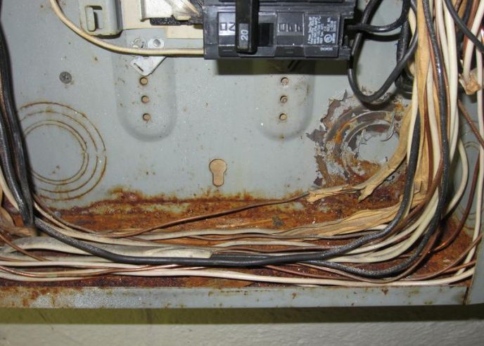 Switchboard Flood Damage