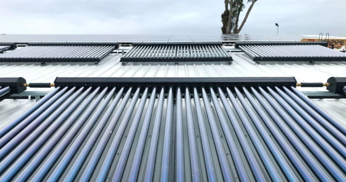 Evacuated Tube Solar Hot Water System | Plumber Canberra