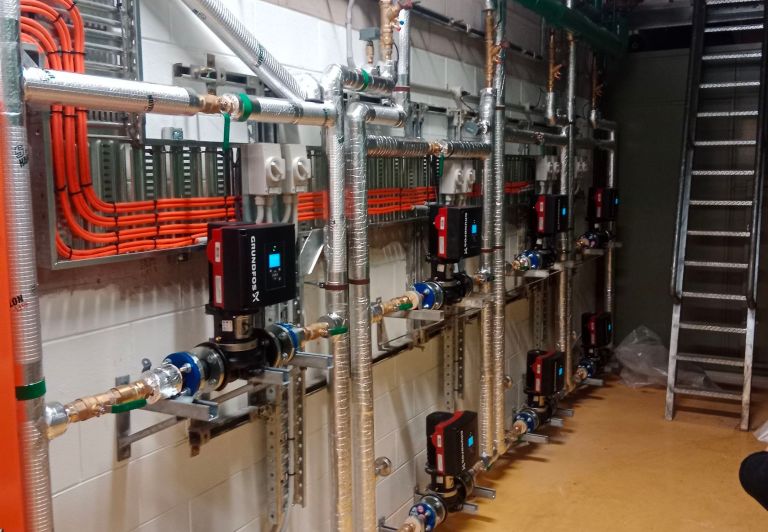 Level plumbing projects department parliamentary services pipework major