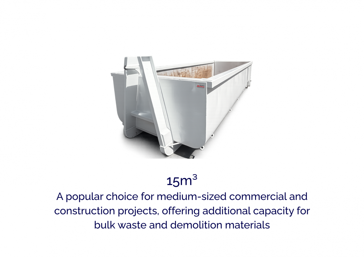 10m Skip Our 10m bins are ideal for smaller construction projects site clean ups landscaping works and general waste removal. 4