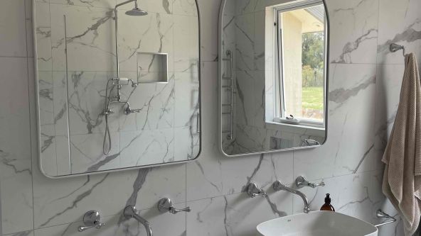 mirrors installed   after works