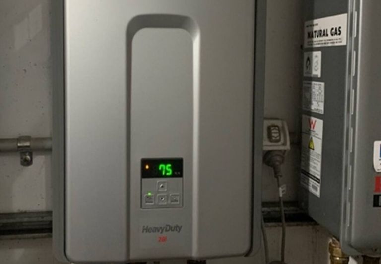 dabs hot water install