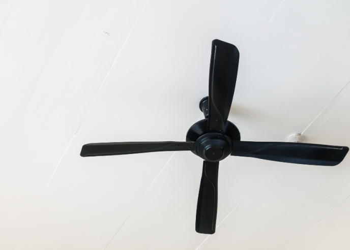 Ceiling fan black