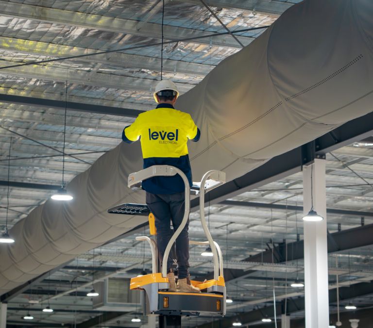 Energy efficient LED lighting installed by Level electrician