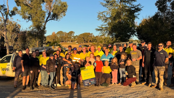 Level Members, supply partners, families and supporters gathered in Inverell for Local Impact 2026 in honour of Ange Clarke and in support of the Clarke family.