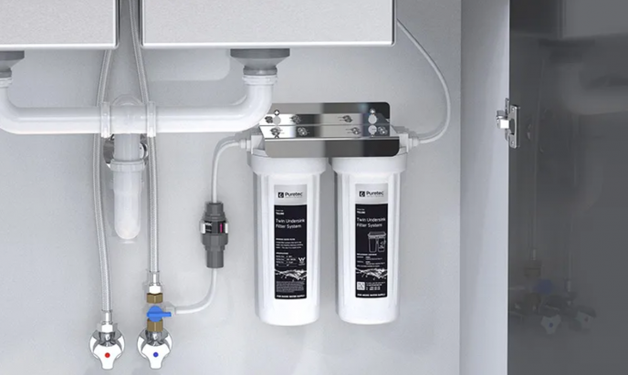 Puretec TS100 Dual Undersink Water Filter with Faucet 05 04 2025 10 12 AM