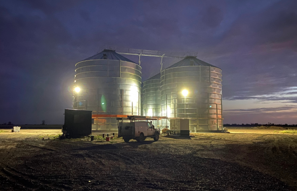 Level Electrical Coonamble providing rural electrical services near grain silos in Central West NSW