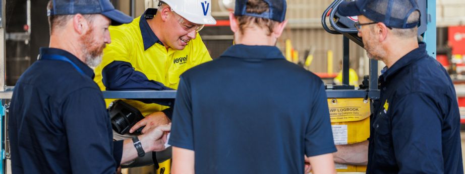 Level Electrical Hume team collaborating on a commercial project in Canberra, ACT, demonstrating national capability and local precision.