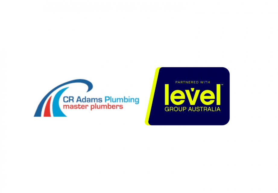level plumbing victor harbour partnered with cr adams plumbing logo