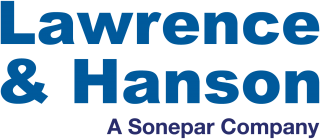 LAWRENCEHANSON TEXTLOGO ASC blue